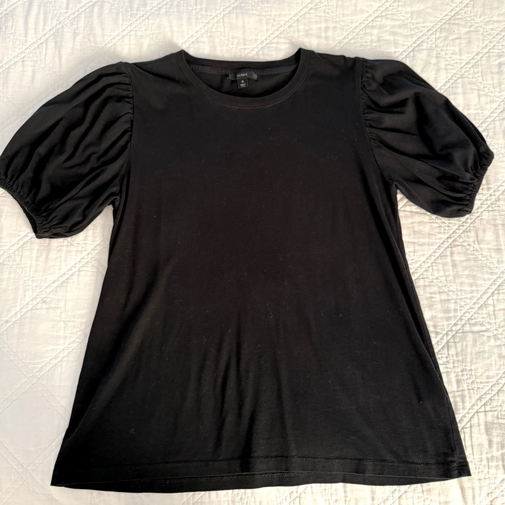 J. Crew Puff Sleeved T-Shirt
